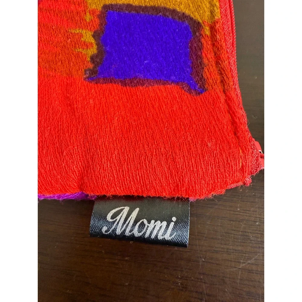 Momi Wallet Women's Made With Aloha Coin Purse‎ Colorful Zip Pouch Hawaiian
